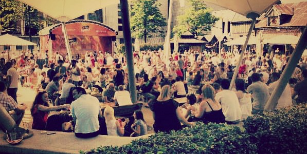 The Oast House Courtyard