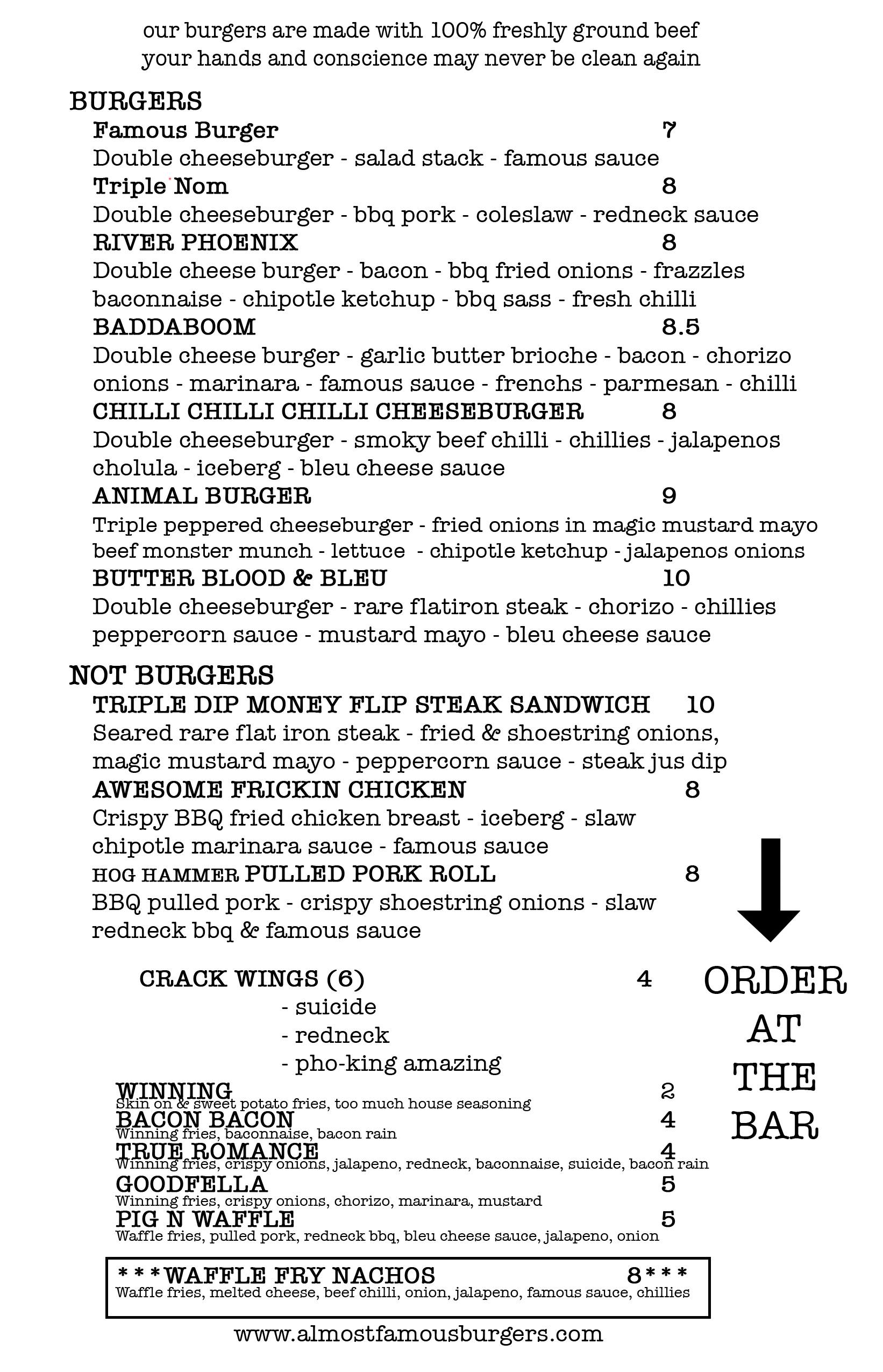 Almost Famous, Deansgate Manchester