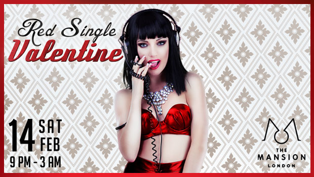 RED SINGLE VALENTINE by the MANSION RED SINGLE VALENTINE by the MANSION
