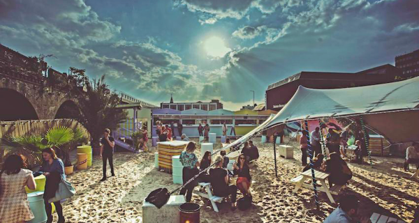 Brixton Beach, Rooftops, South London