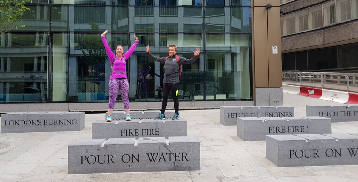 Gift Voucher: Great Fire of London Running Tour for 2