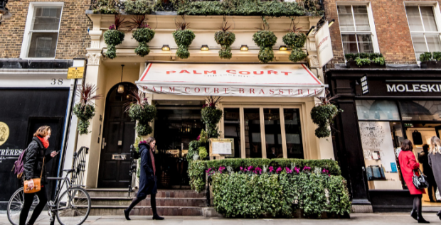 Palm Court Brasserie Gift Voucher