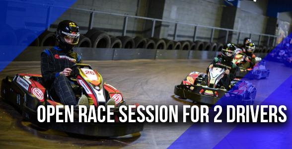 OPEN RACE SESSION FOR 2 DRIVERS