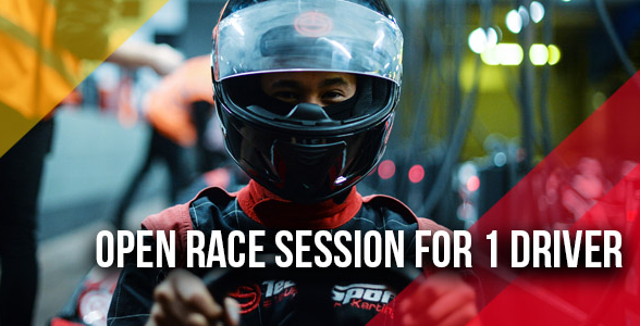 OPEN RACE SESSION FOR 1 DRIVER