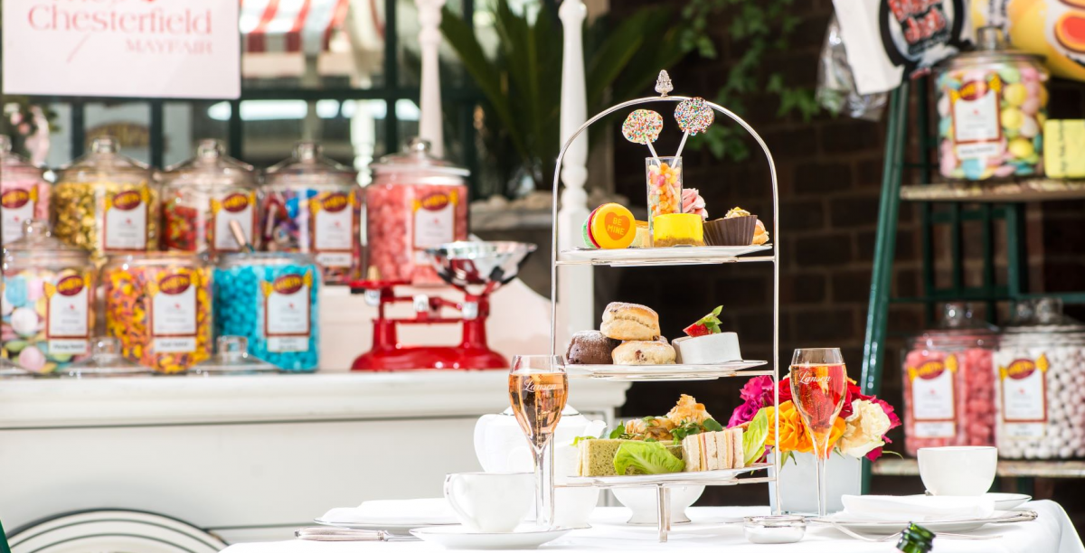 Champagne Afternoon Tea For One