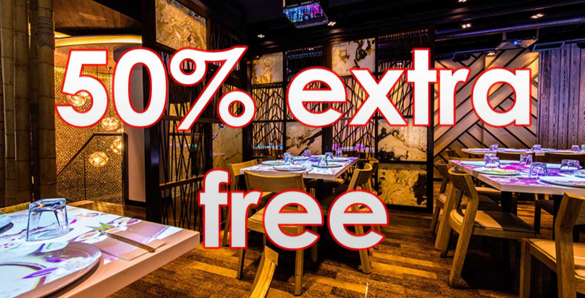 Spend £50 Get £75 - Buy Now To Help Out Voucher