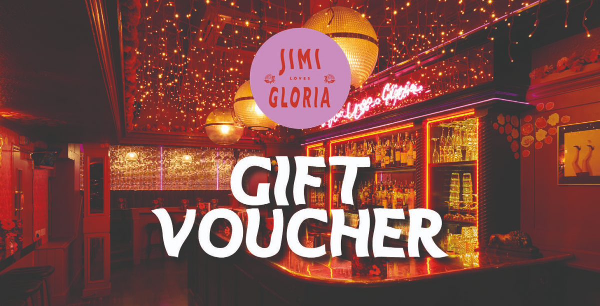 Jimi Loves Gloria Gift Voucher