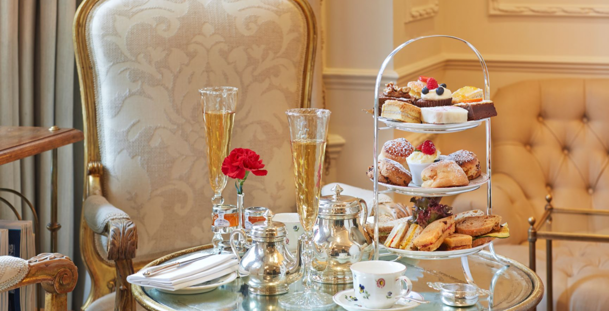 Champagne Afternoon Tea For One