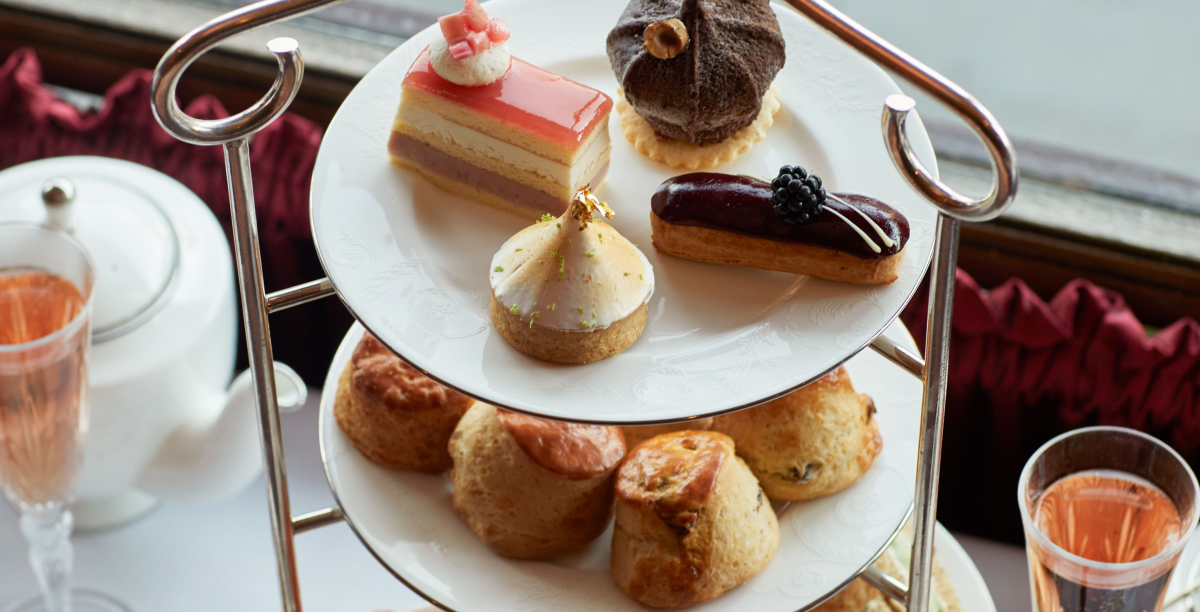 Bottomless Champagne Afternoon Tea for one person