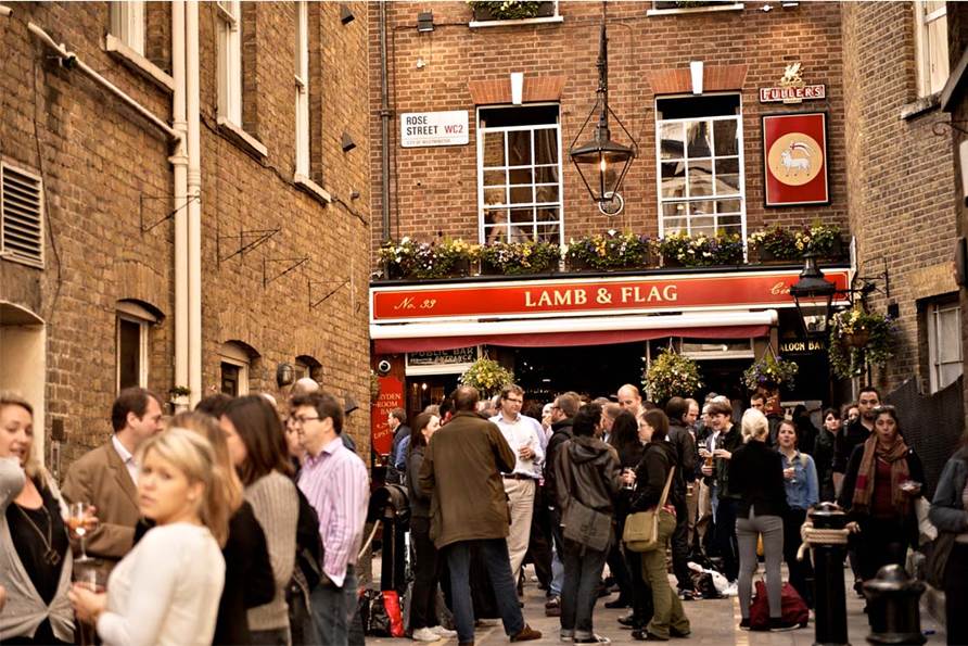 Lamb and Flag Covent Garden London Pub Reviews DesignMyNight