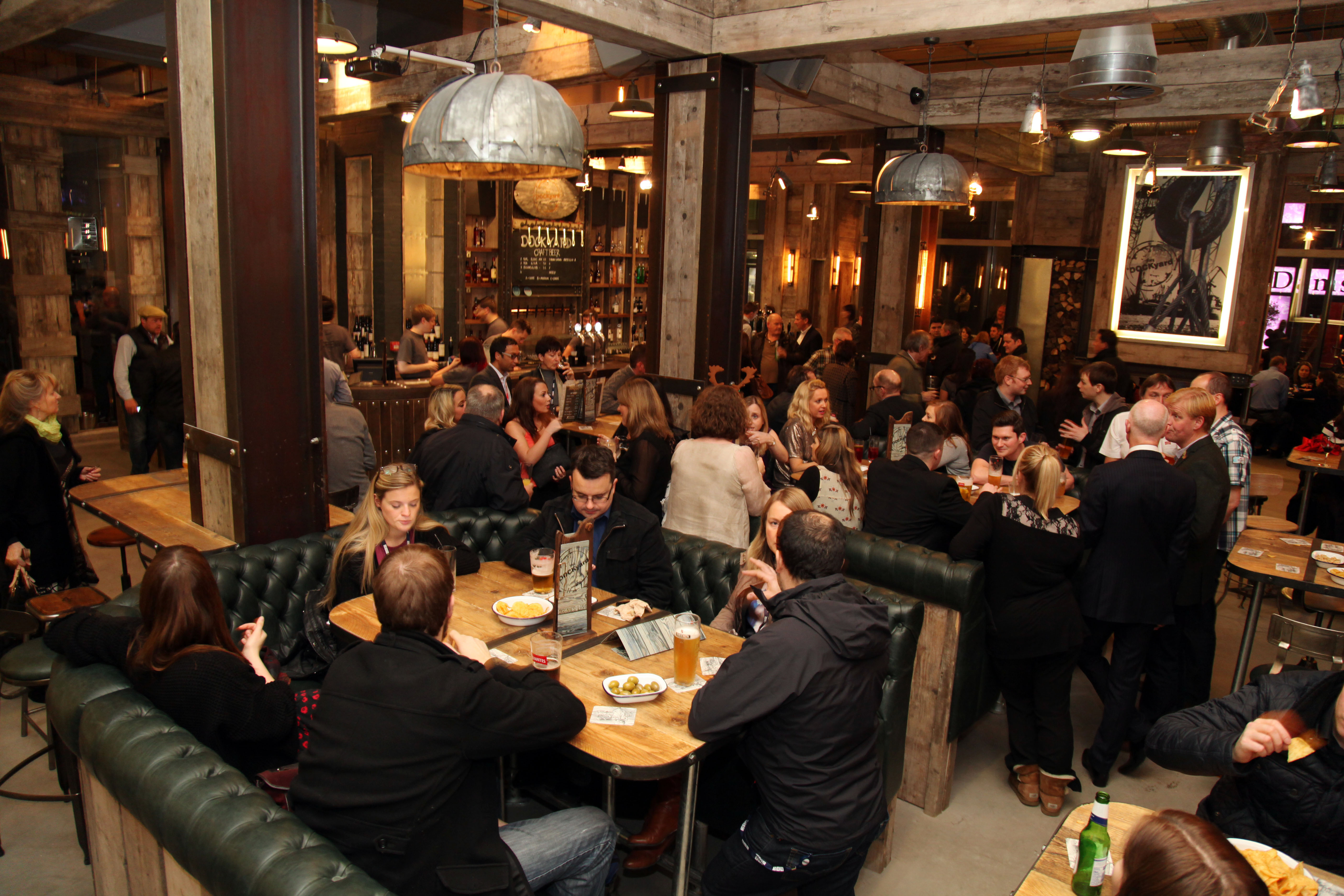 The Dockyard Salford Quays Manchester Pub Reviews DesignMyNight