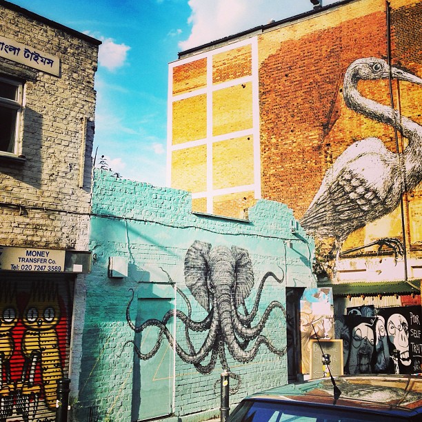 Spray Paint and Shots Shoreditch Pub Walk Shoreditch, London Bar