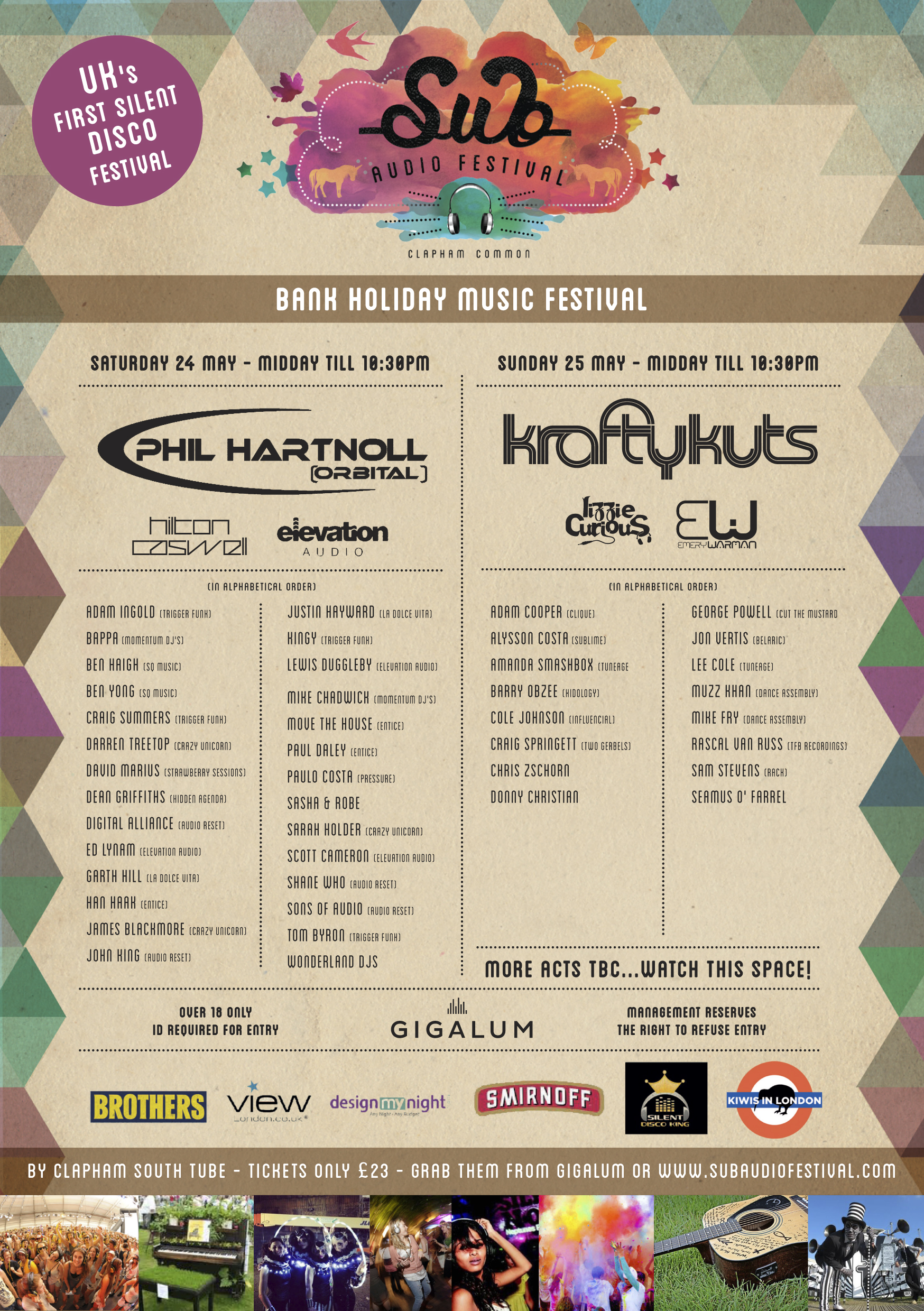 SUB AUDIO FESTIVAL | Clapham, London Festival Reviews | DesignMyNight