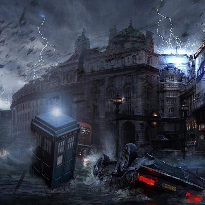 Doctor Who Tour City of London, London Something A Little Different