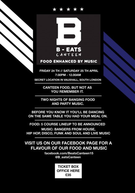 B-EATS Canteen Pop Up