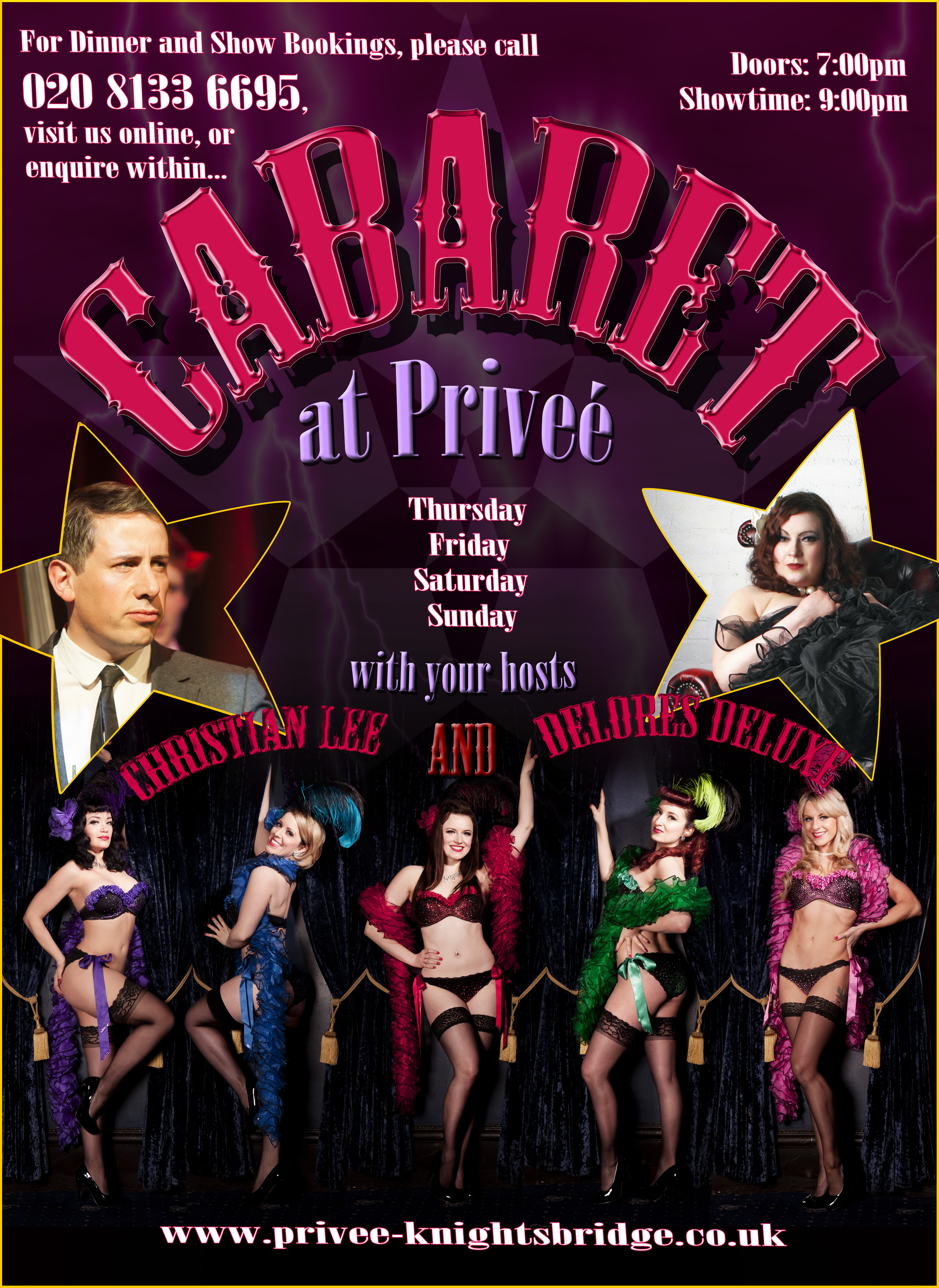 Gow's valentines day dinner Valentines Dinner with Cabaret Show | London Date Night Reviews