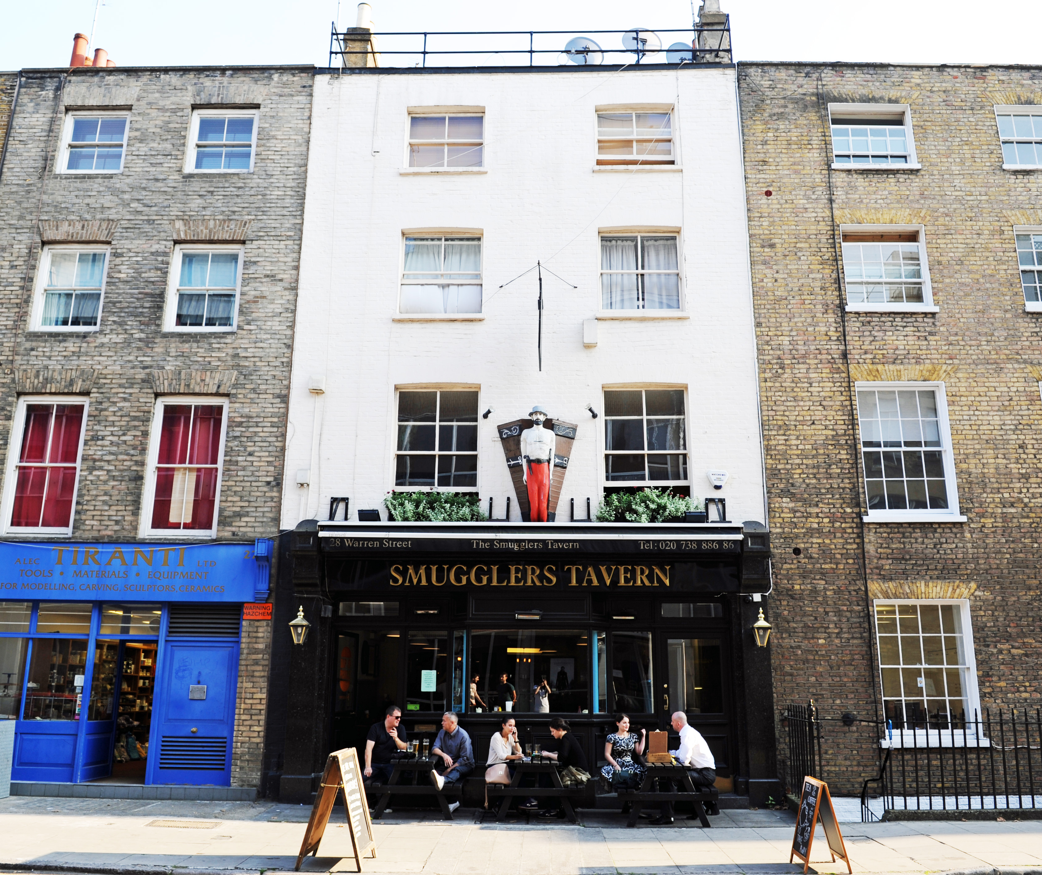 The Smugglers Tavern Fitzrovia London Pub Reviews DesignMyNight
