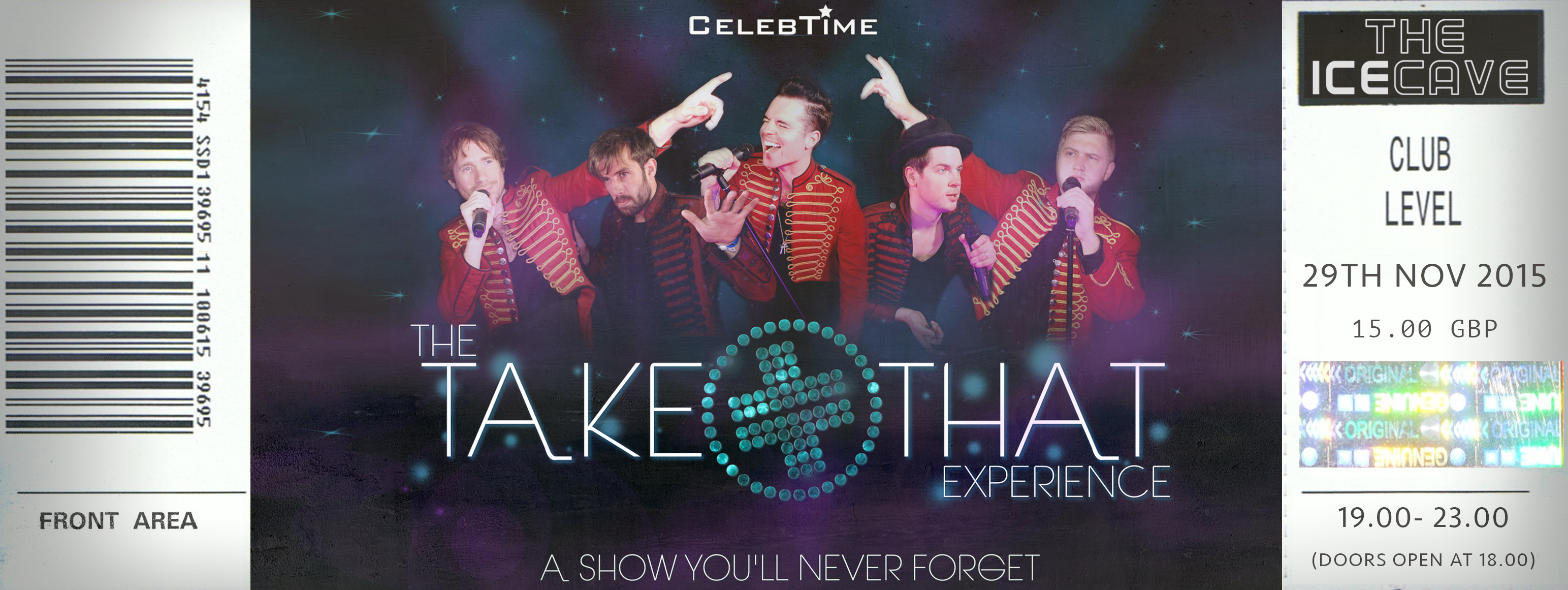 The Take That Experience At The Ice Cave 148 150 Curtain