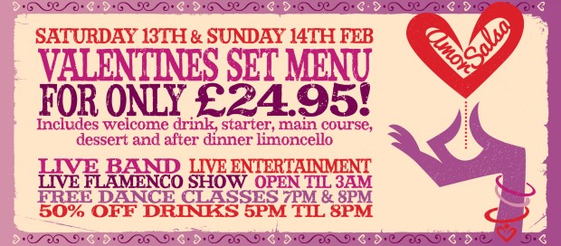 Valentines at Salsa! | Leicester Square, London Date Night Reviews