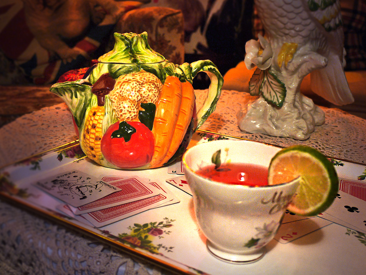 Little Nan's Rio Bar Afternoon Tea & Teapot Cocktails London PopUp