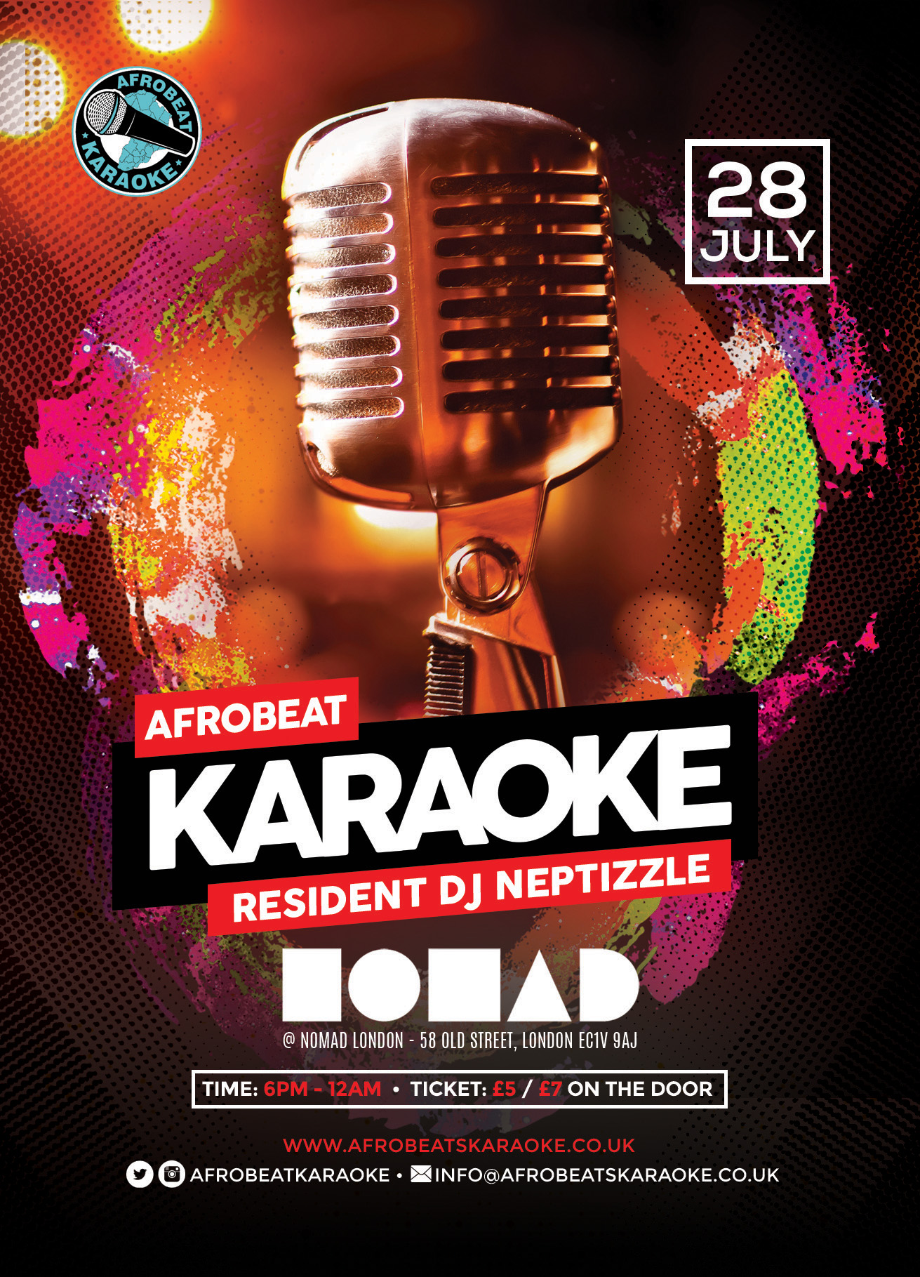 Afrobeat Karaoke Shoreditch, London Karaoke Reviews DesignMyNight