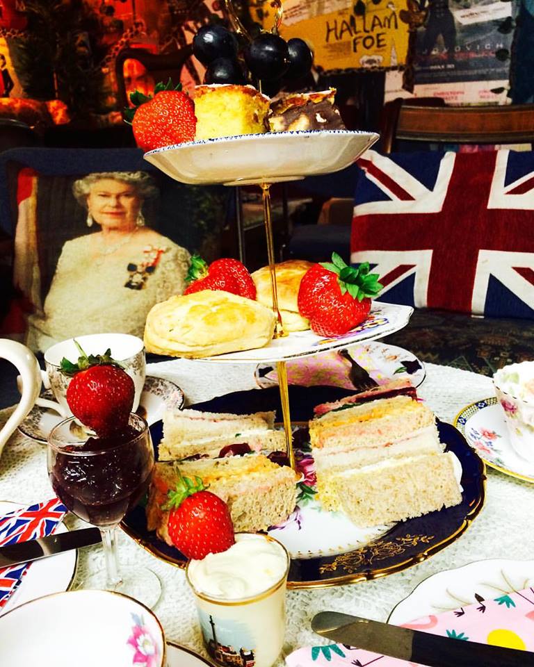 Little Nan's Bar Deptford Afternoon Tea Sober or Tipsy