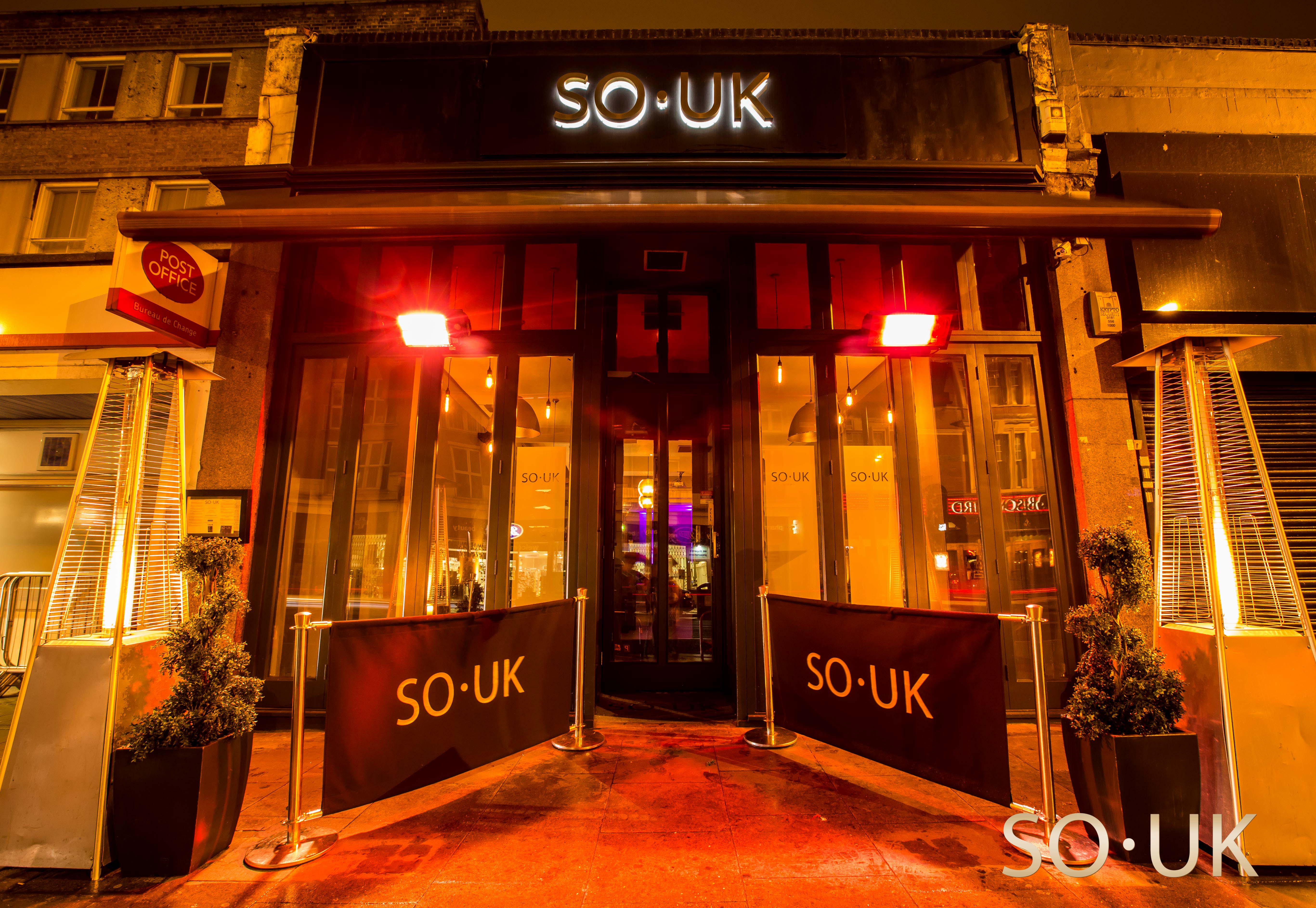 SO.UK Restaurant Bar Clapham High Street London Reviews DesignMyNight