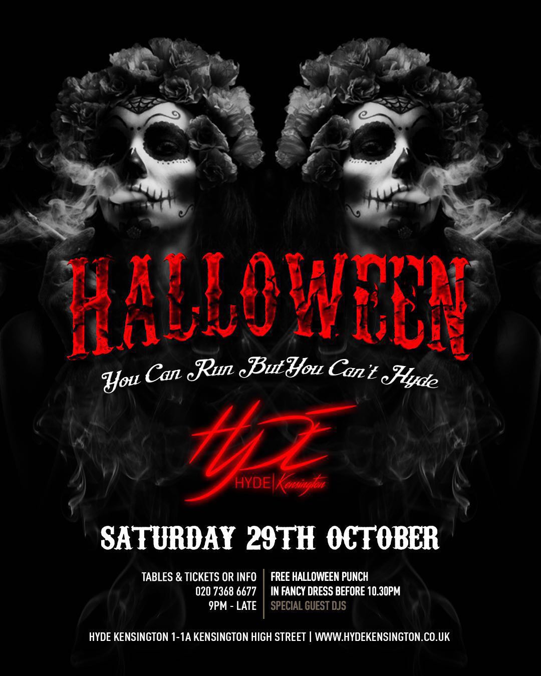 Dirty Halloween Party Covent Garden, London Fun Time Partying Reviews DesignMyNight