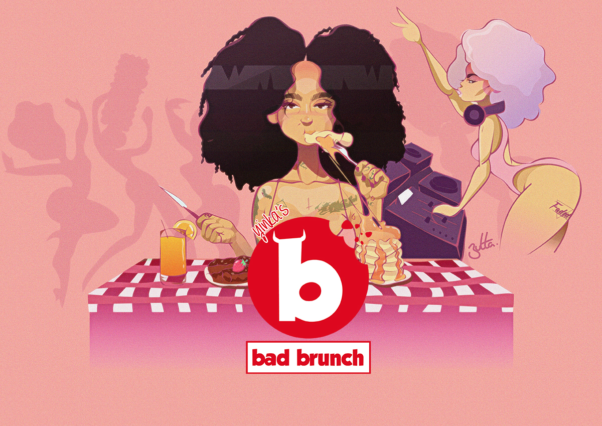 Yinka's bad brunch nye special bottomless cocktail proud east ...