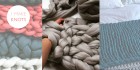 Arm knit a throw workshop