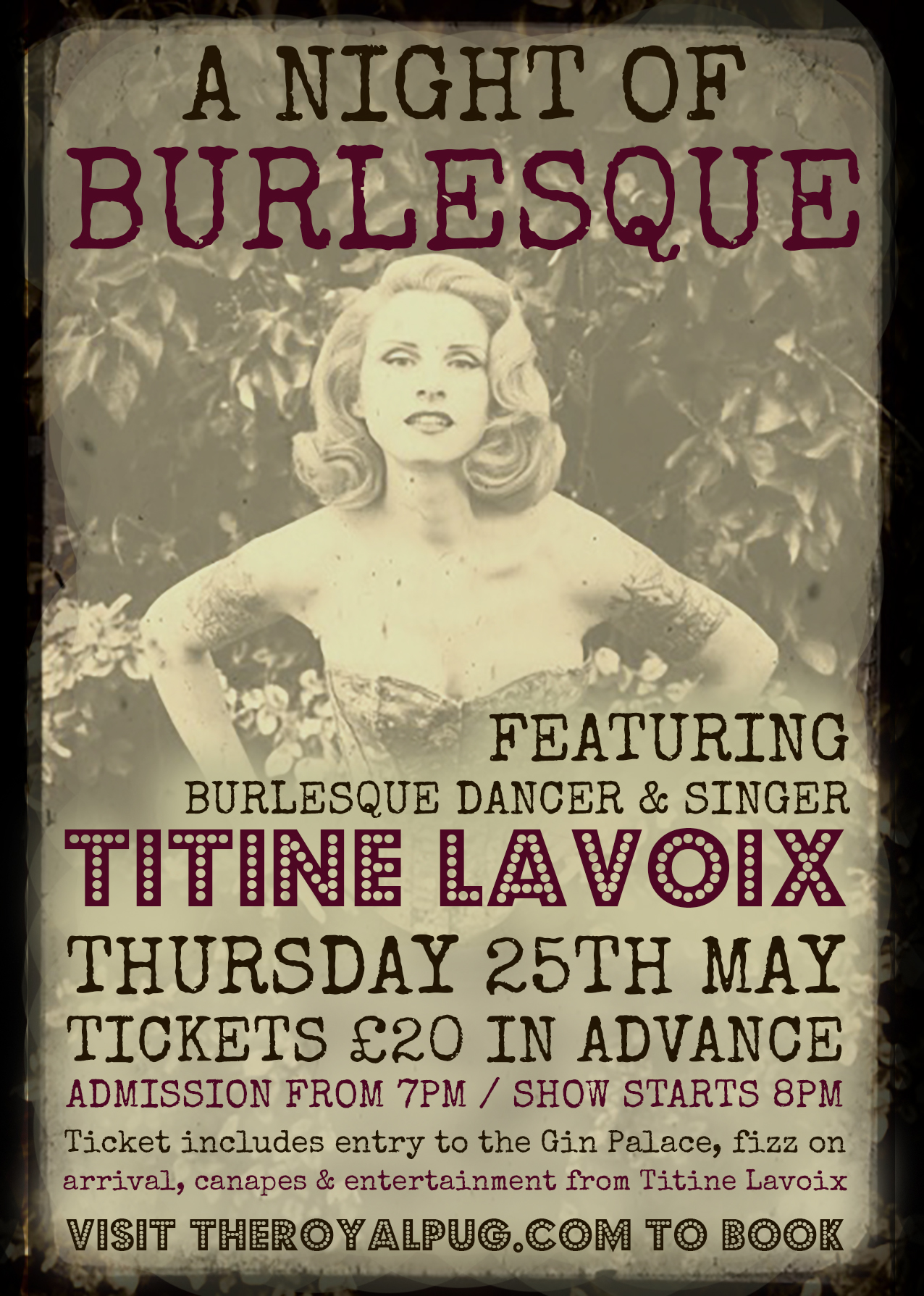 A Night of Burlesque Birmingham Cabaret/Burlesque Reviews DesignMyNight