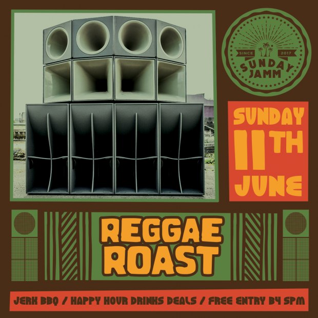 SUNDAY JAMM REGGAE ROAST SOUNDSYSTEM Brixton, London Food & Drink Reviews DesignMyNight