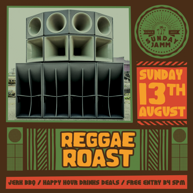 SUNDAY JAMM REGGAE ROAST SOUNDSYSTEM Brixton, London Food & Drink