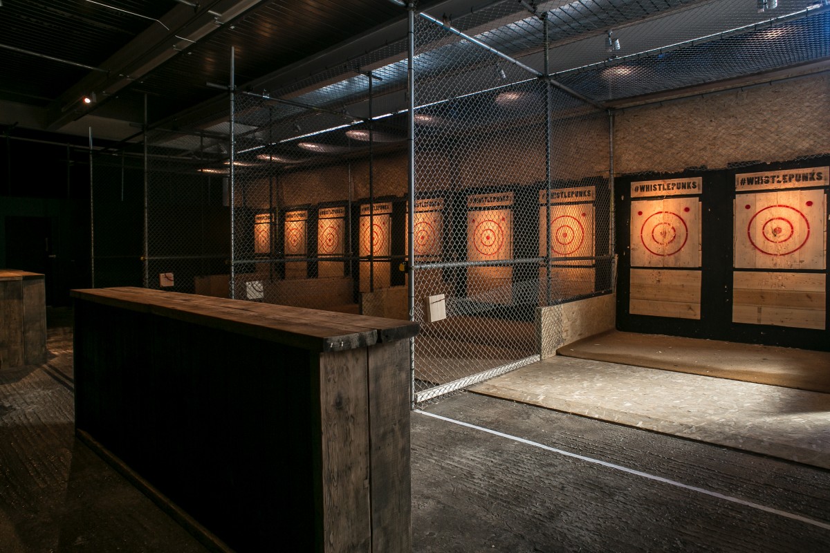 Whistle Punks Urban Axe Throwing Great Northern Warehouse Manchester