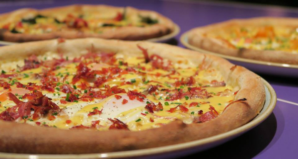 Quirky Pizzas in London Bounce Brunch Pizzas