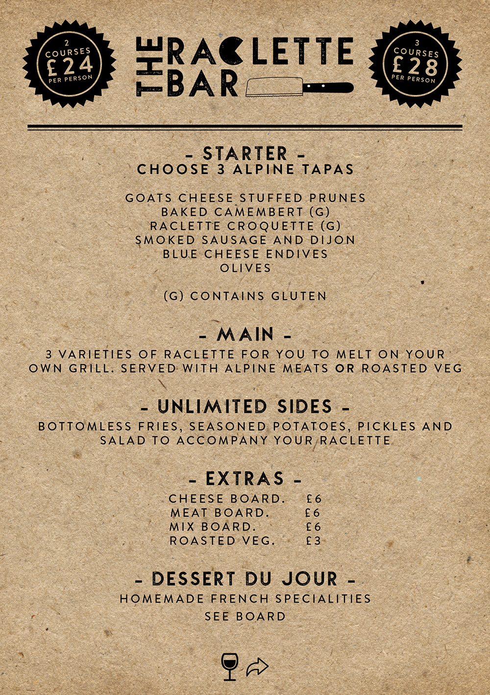 The Raclette Bar The Treehouse London DesignMyNight