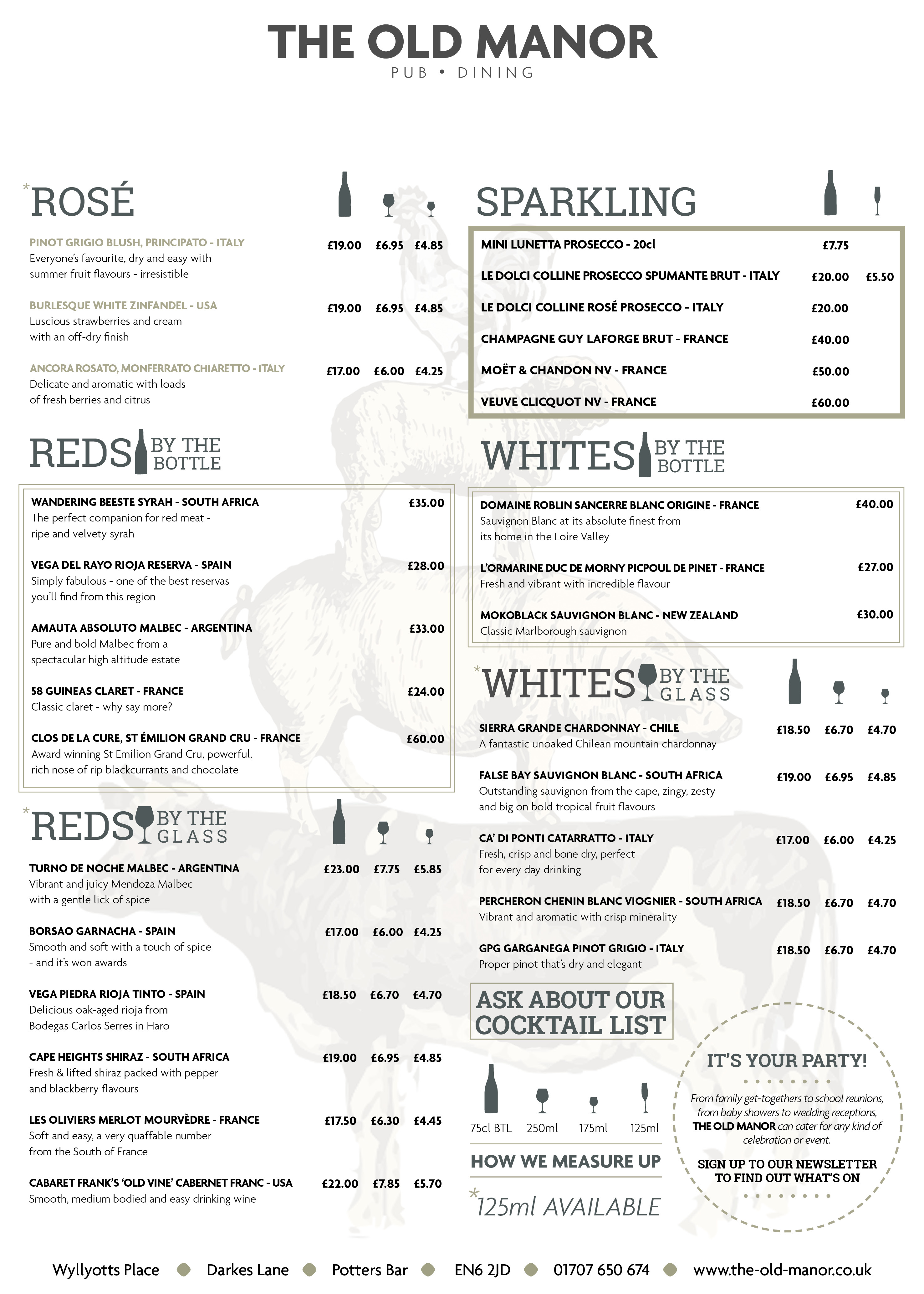 The Old Manor Hertfordshire Pub Reviews DesignMyNight