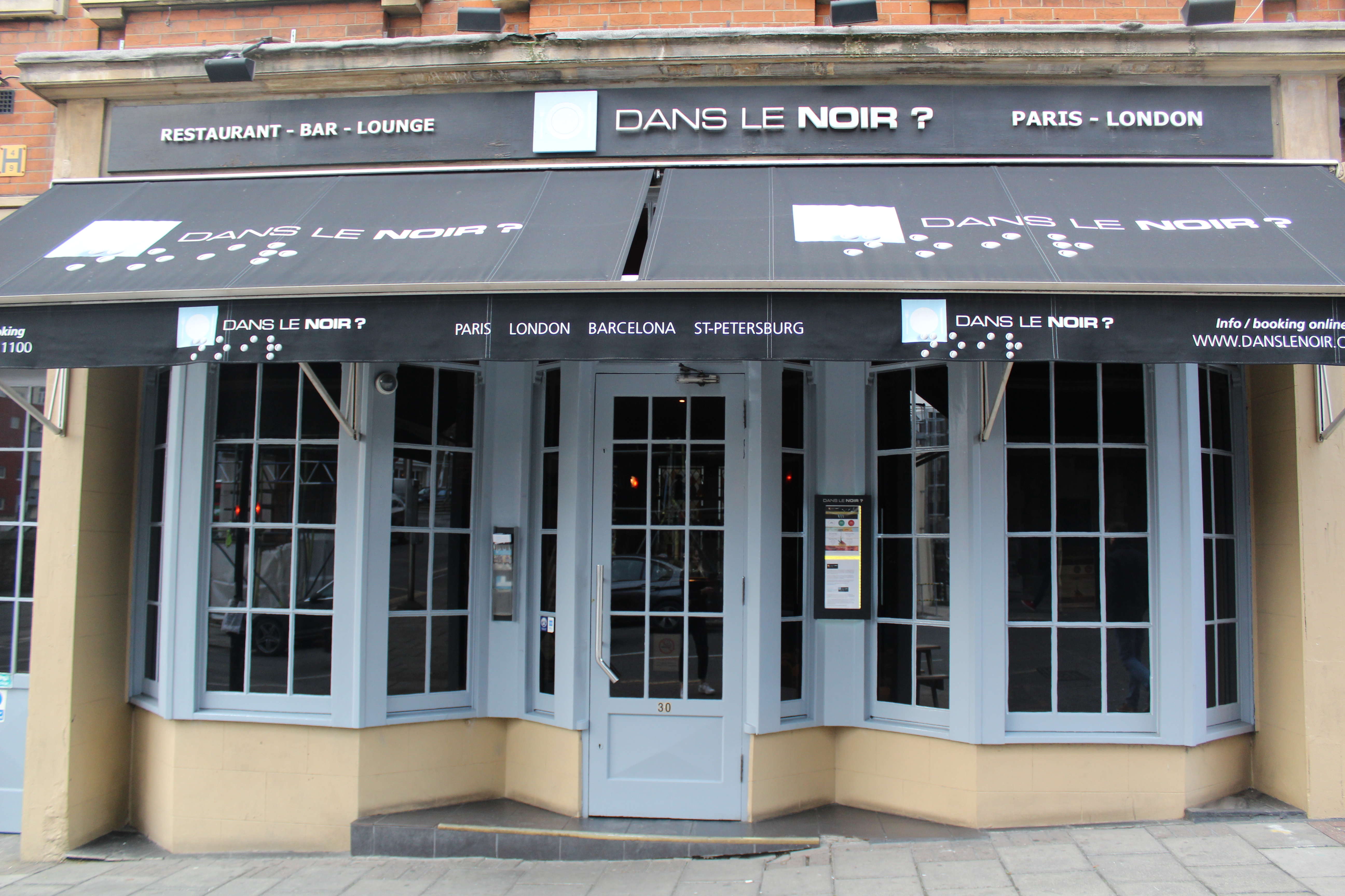 Dans Le Noir Farringdon London Bar Reviews DesignMyNight