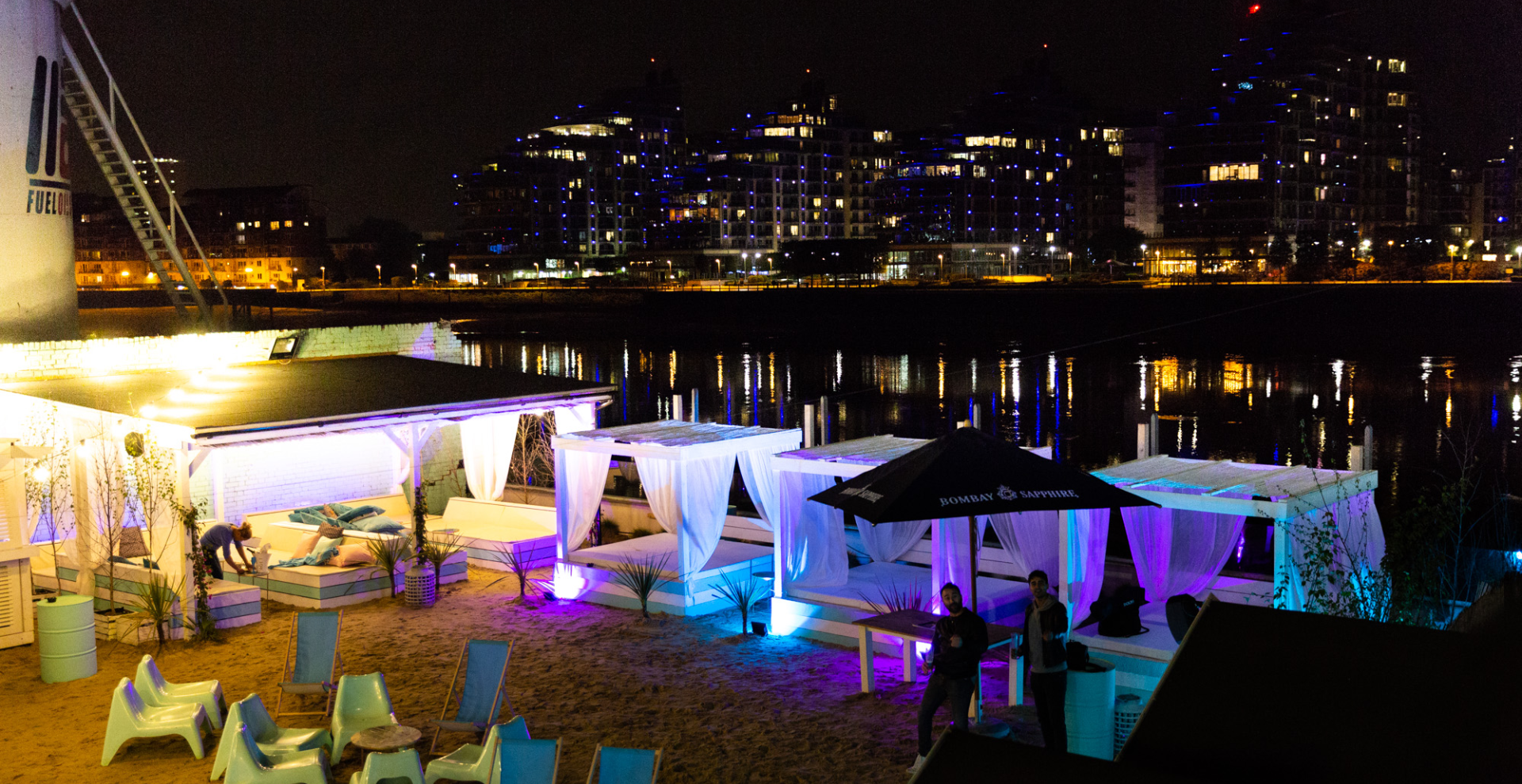 Fulham Beach Club | London Date Night Reviews | DesignMyNight