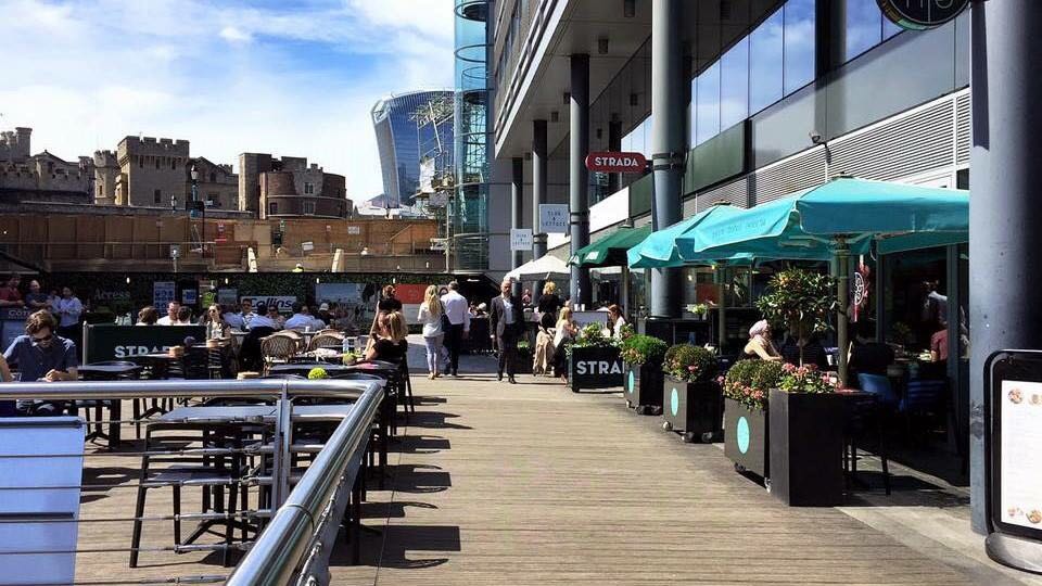 Ping Pong St Katharine Docks London