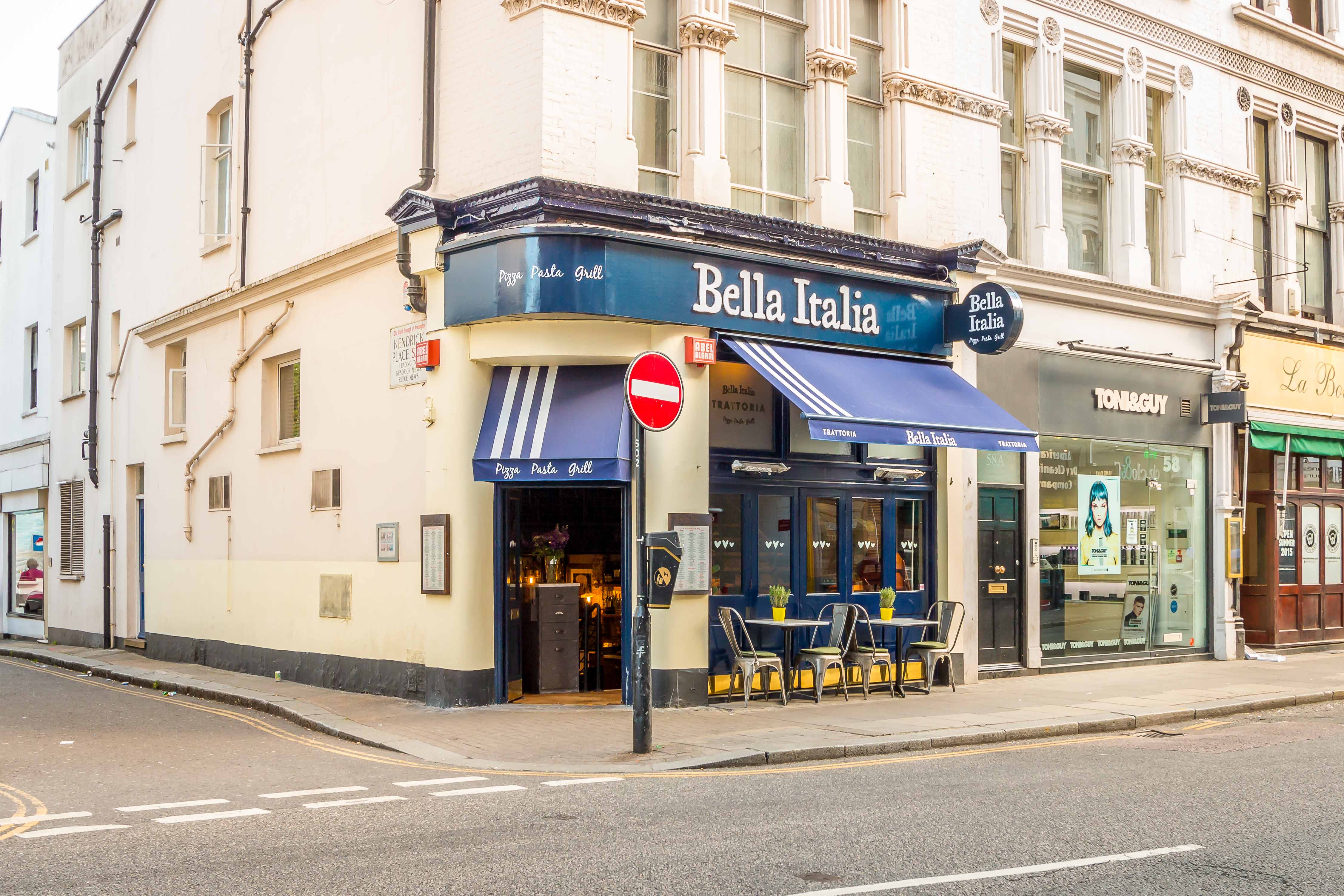 Bella Italia Sth Kensington London Restaurant Reviews DesignMyNight