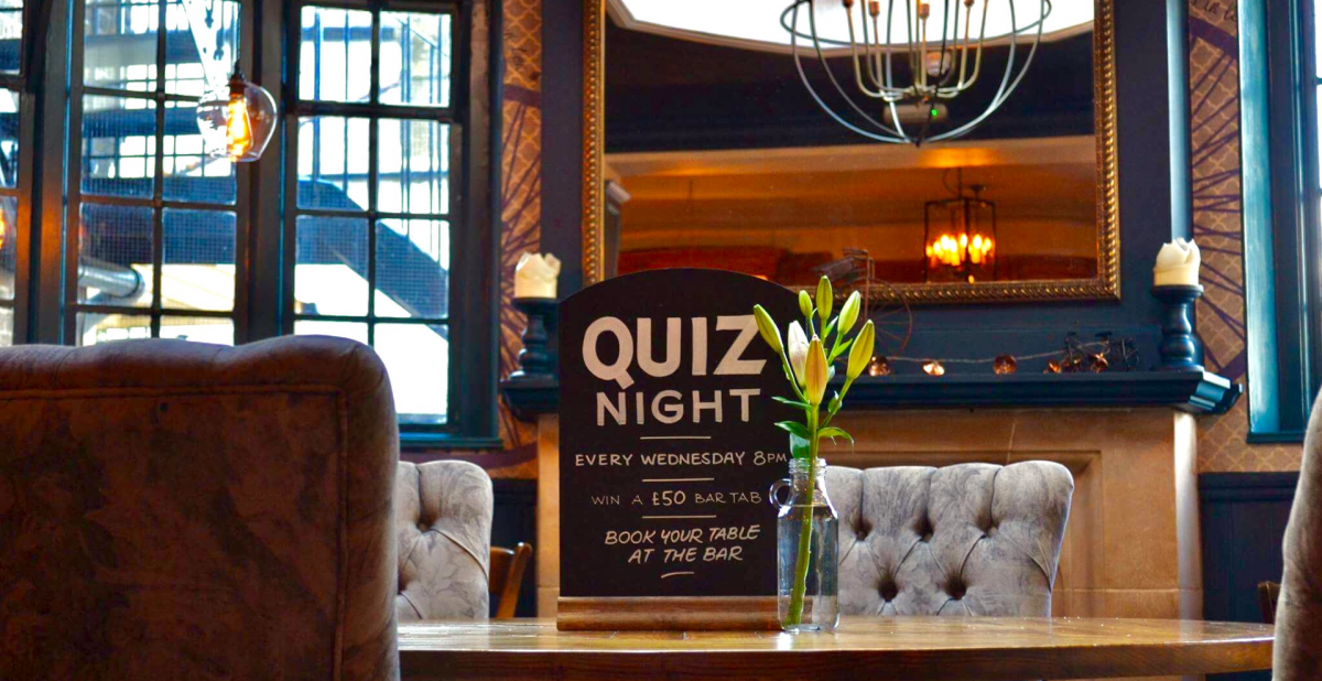 Wednesday Wisdom Quiz Night