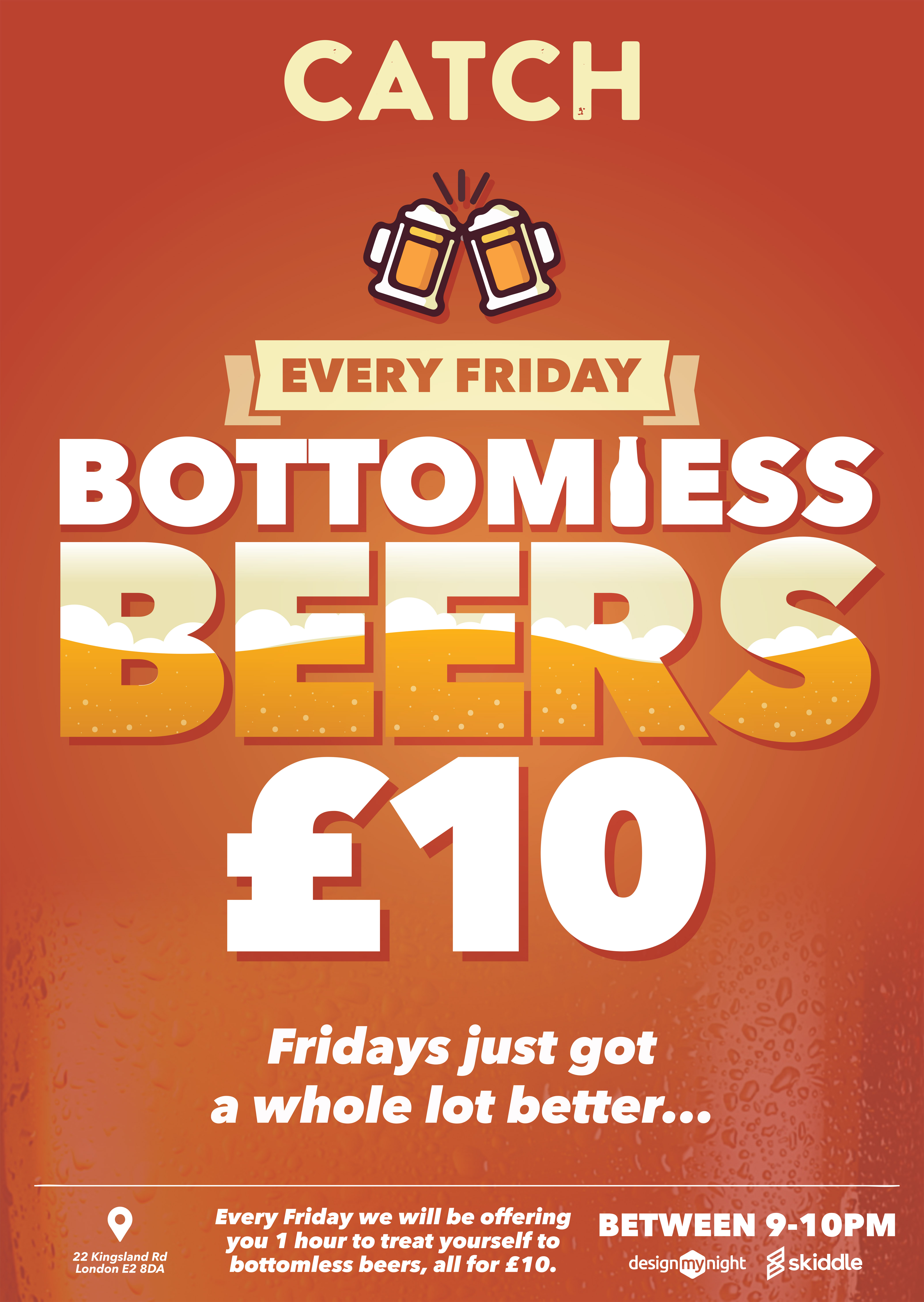 Bottomless Beer Shoreditch, London Food & Drink Reviews DesignMyNight