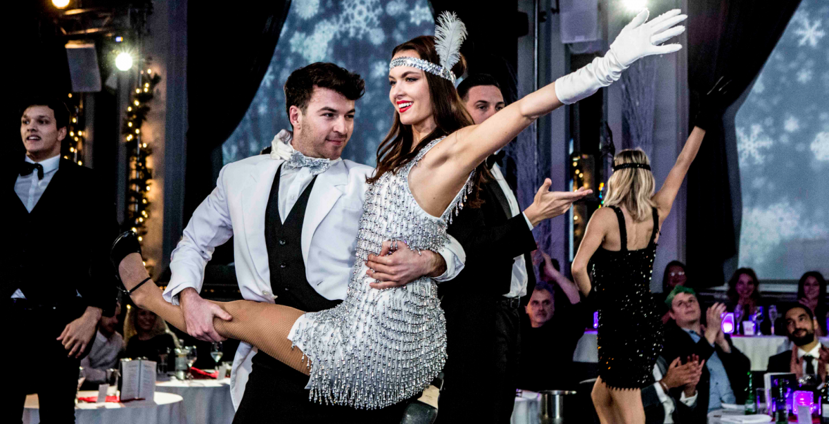 sachin and babi light blue dress 13 Ideas for a 'Great Gatsby' Theme Party