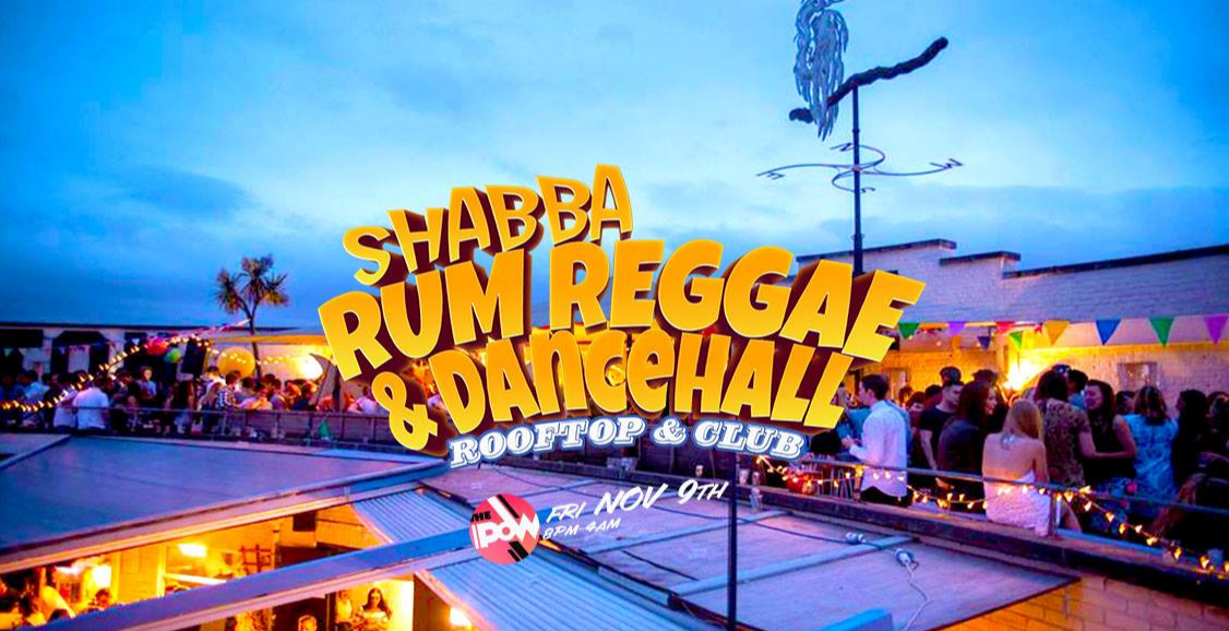 Rum, Reggae & Dancehall Rooftop + Club Party Brixton, London Clubbing