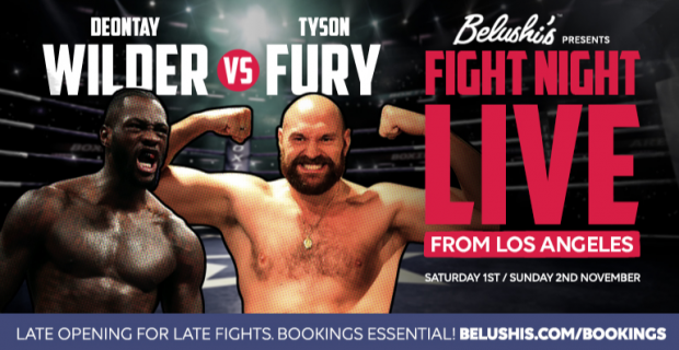 Fury V Wilder | Greenwich, London Sport Reviews | DesignMyNight