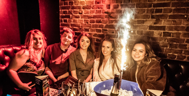 VIP Table with Premium Sprit, Champagne & Sharing Platter for 6 guests