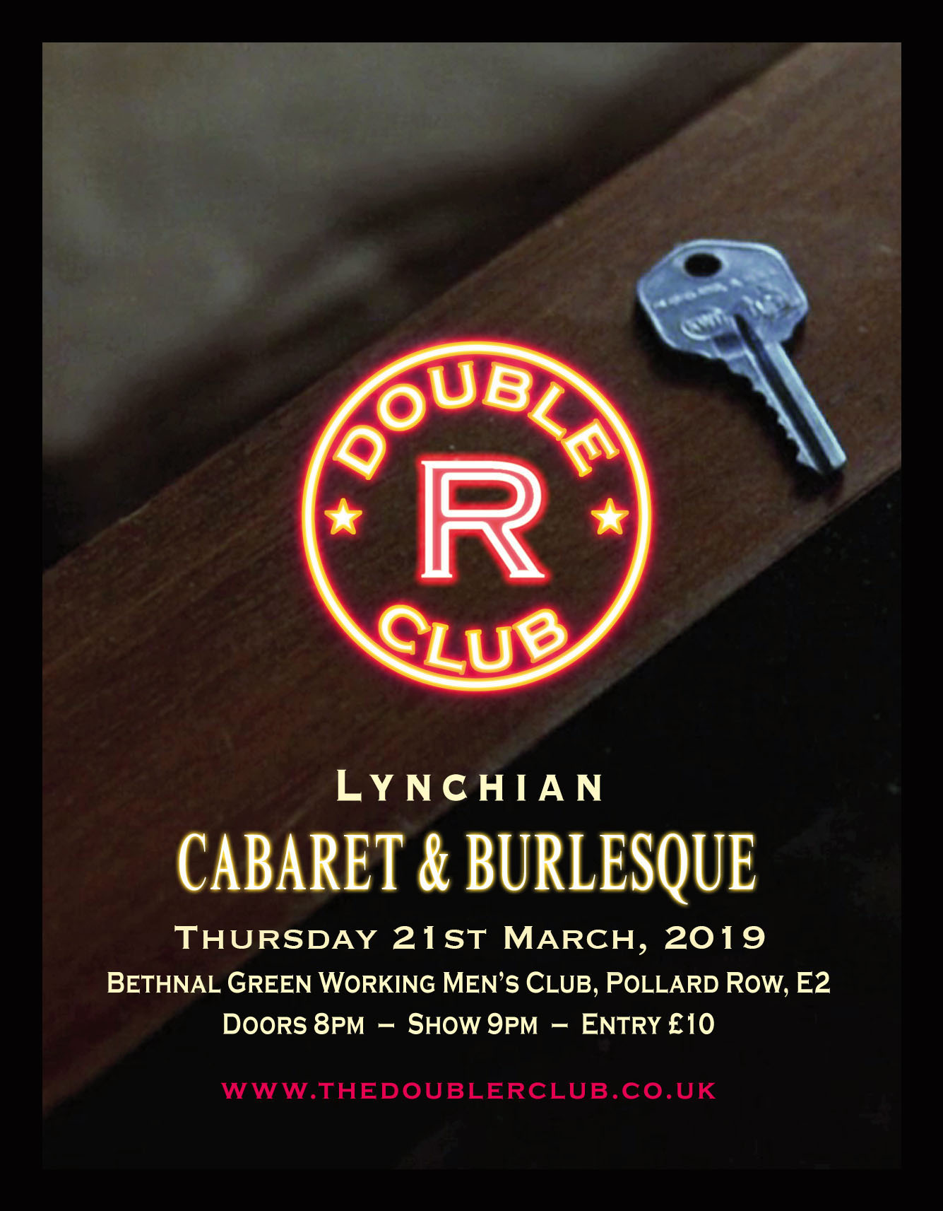 The Double R Club, March 21st 2019 | Bethnal Green, London Cabaret ...