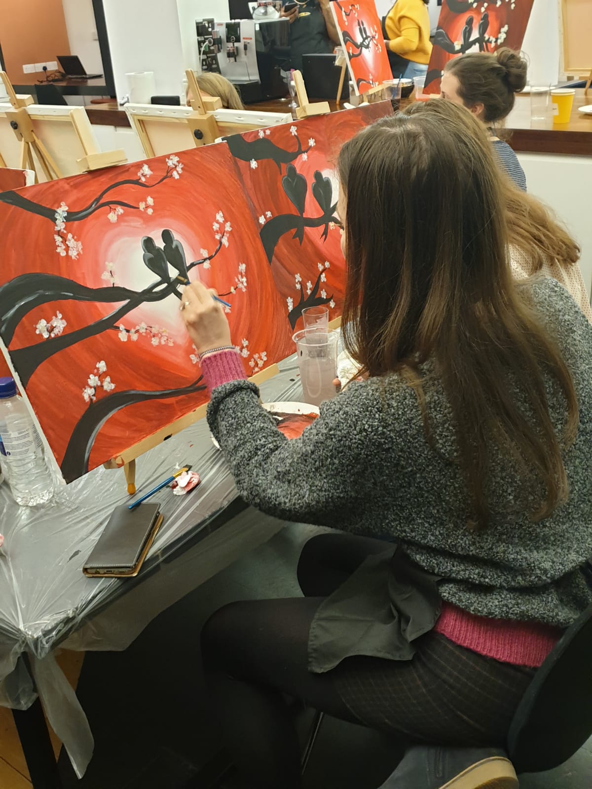 Paint Mate Sip N Paint Party London Classes Reviews DesignMyNight