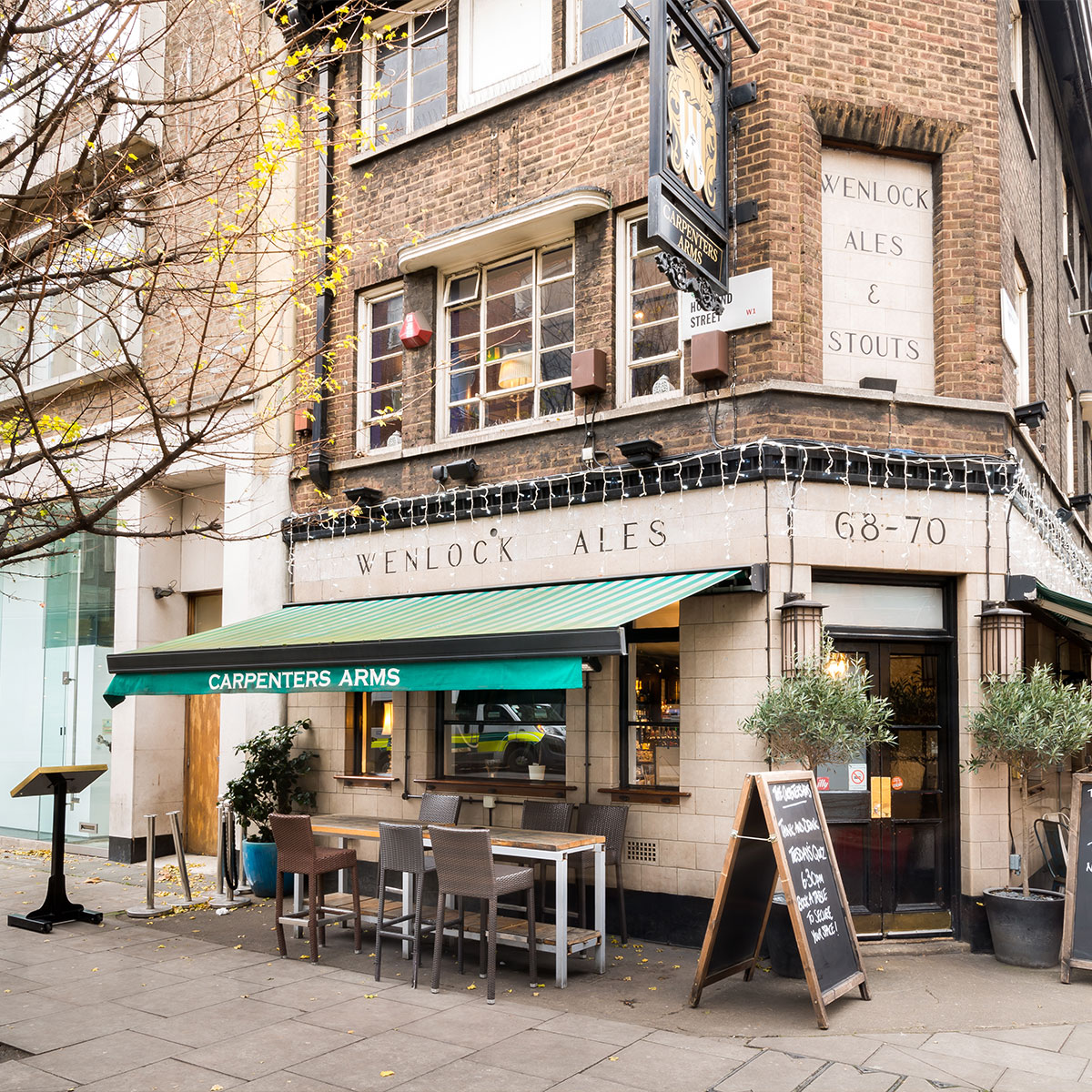 Carpenters Arms Fitzrovia London Pub Reviews DesignMyNight